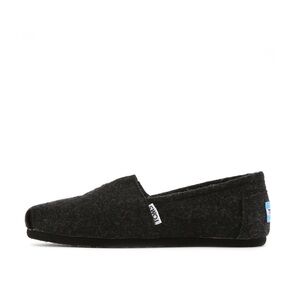 Toms Womens Classic Woolen Black Casual Shoe